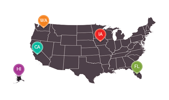 Seller of Travel Laws Map