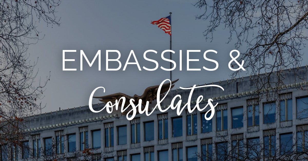 travel state gov embassies