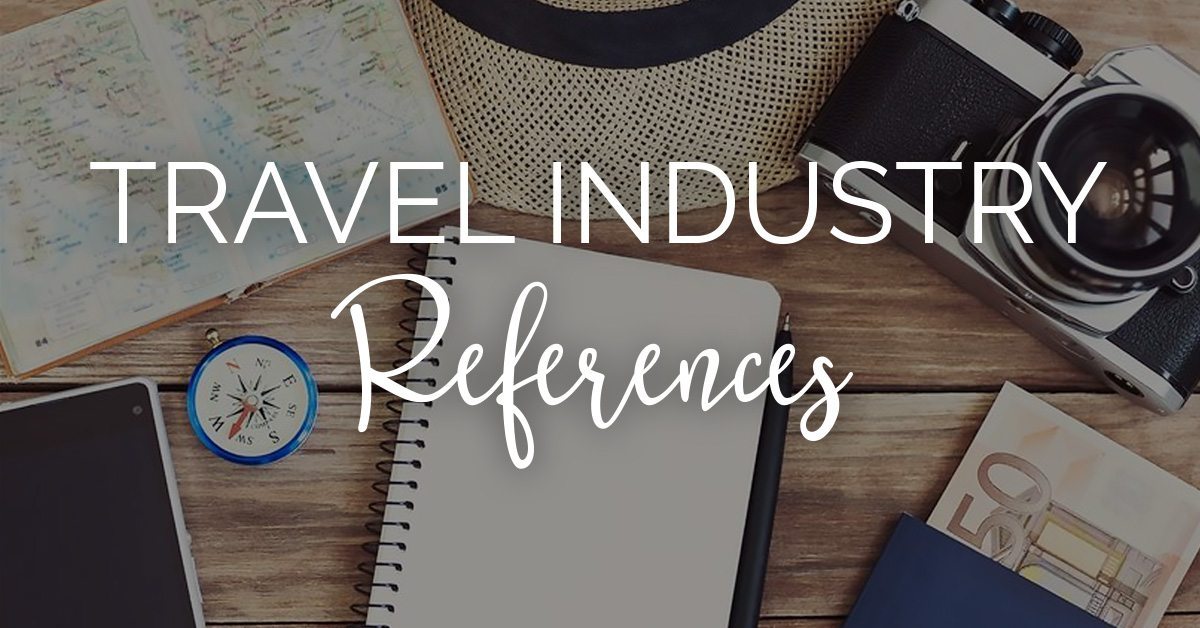 CCRA Travel Industry References for Travel Agents