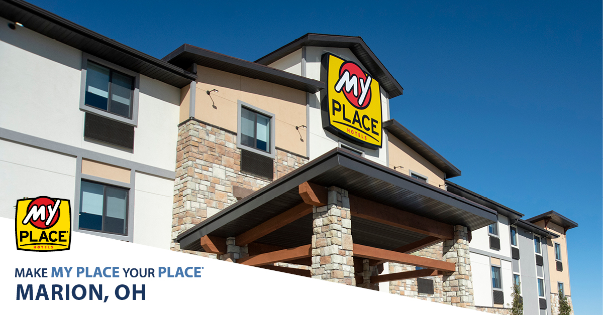 My Place Hotel-Marion, OH – Book ABC·CCRA Rate Codes to Get 10% Off Nightly Rates!