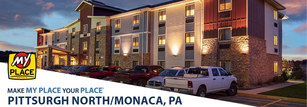 My Place Hotel-Pittsburgh North/Monaca, PA – Book ABC/CCRA rate codes to get 10% off nightly rates!