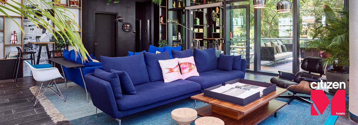 Big business goes poolside at citizenM Miami Brickell hotel