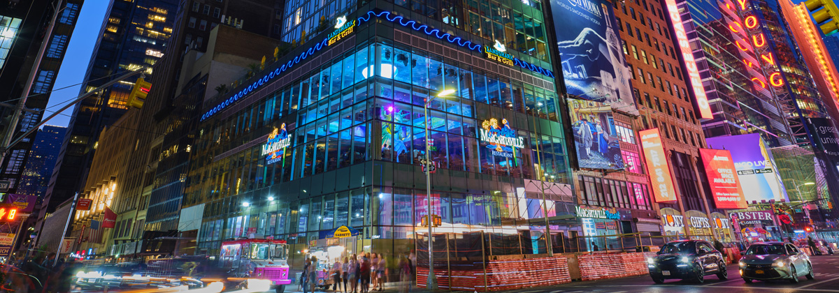 Escape to Margaritaville Resort Times Square: Where the Tropics Meet the City