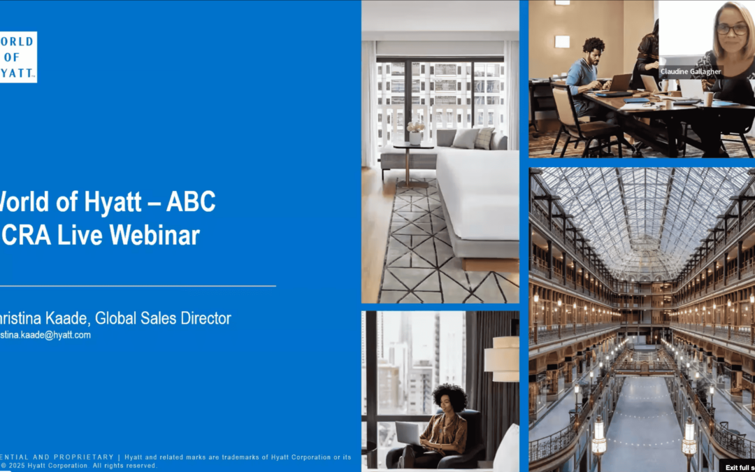 Welcome to The World of Hyatt – Webinar