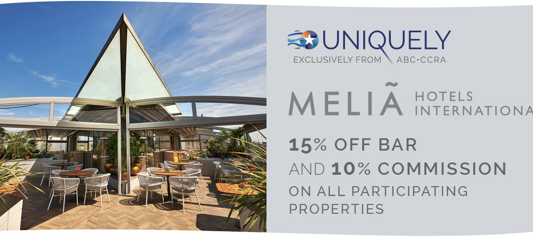 Exclusive Offer with Melia Hotels International