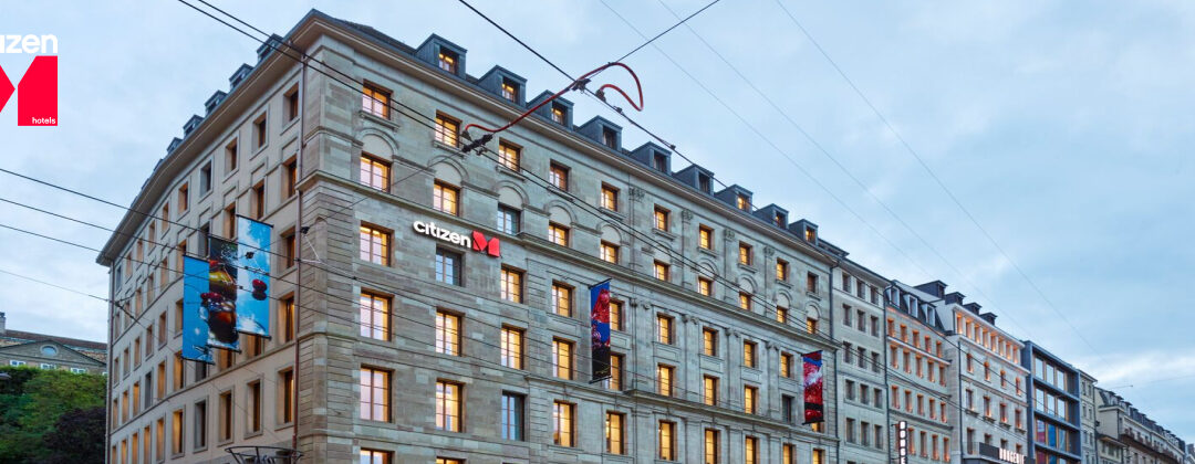 Switzerland’s fluffiest hotel pillows live at citizenM
