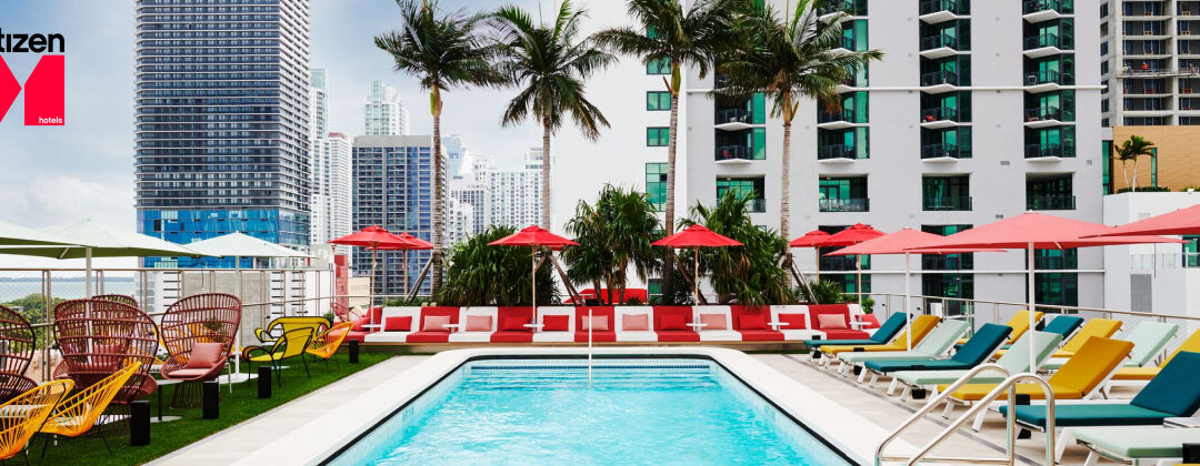 citizenM Miami Worldcenter: a hotel that means business (and beach)